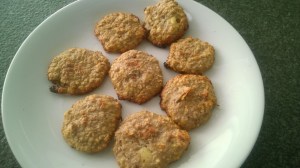 cookies moelleux banane flocon d'aavoine