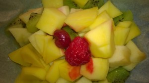 Fruits en papillote