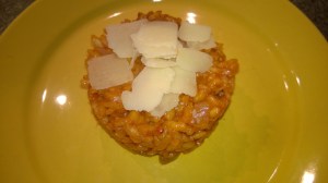 Risotto a la milanaise